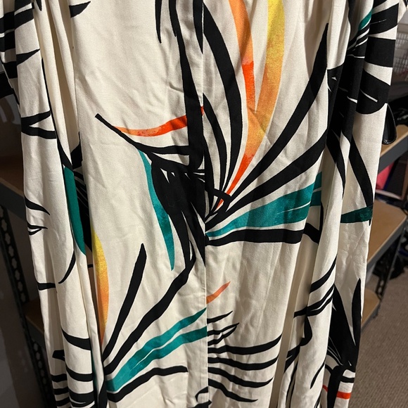 Torrid Maxi Challis Trapeze Dress size 0 NWT - Picture 5 of 7